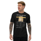 Lyin King Men's Fitted Short Sleeve T-shirt notsobreitbart.com