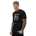 Trump's Stupidity Requires Stronger Meds (design 1) Men's Tapered T-shirt notsobreitbart.com