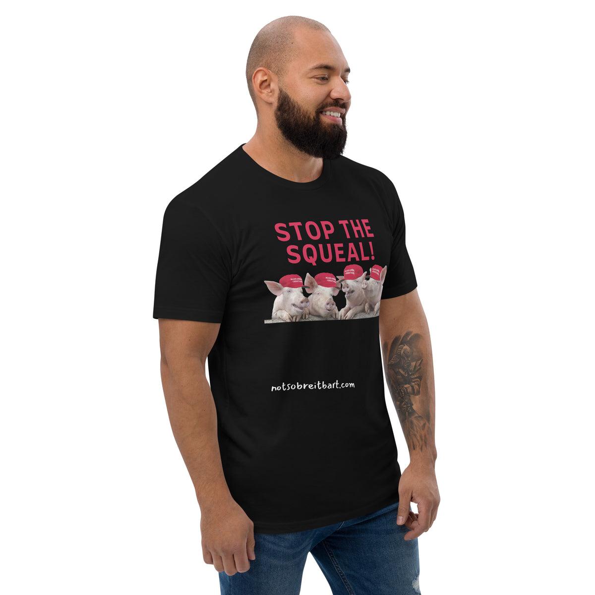 Short Sleeve Men's T-shirt notsobreitbart.com