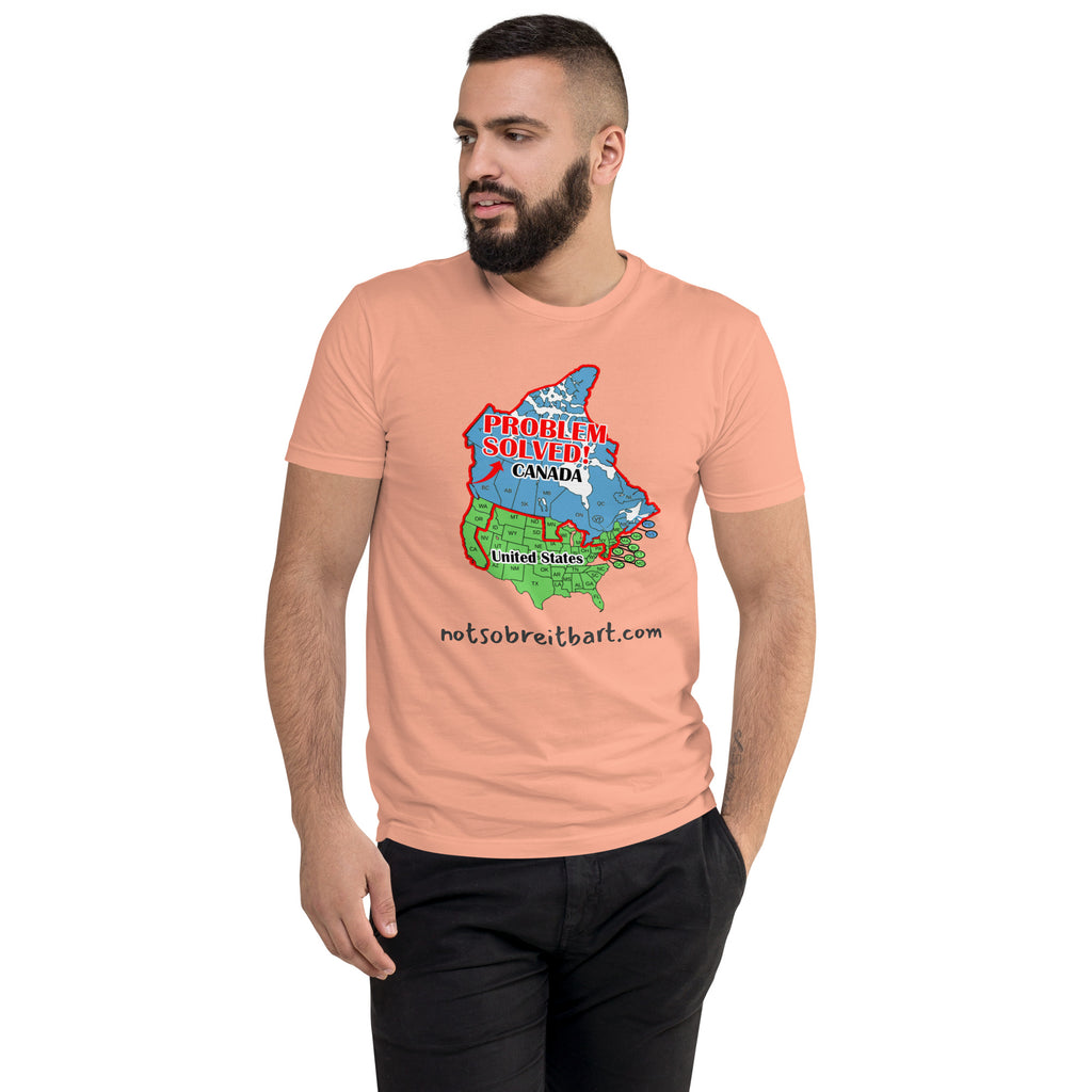 Moving to Canada Short Sleeve T-shirt notsobreitbart.com