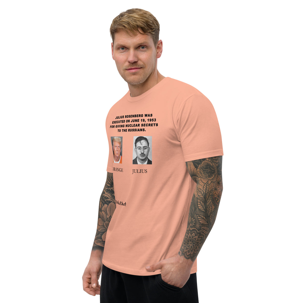 Men's Short Sleeve T-shirt notsobreitbart.com