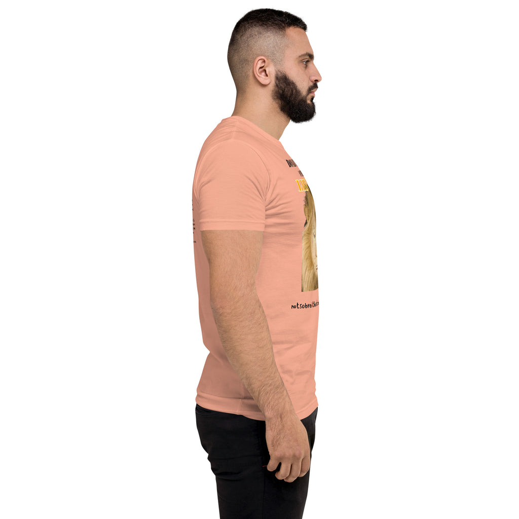 Lyin' King Men's Fitted Short Sleeve T-shirt notsobreitbart.com
