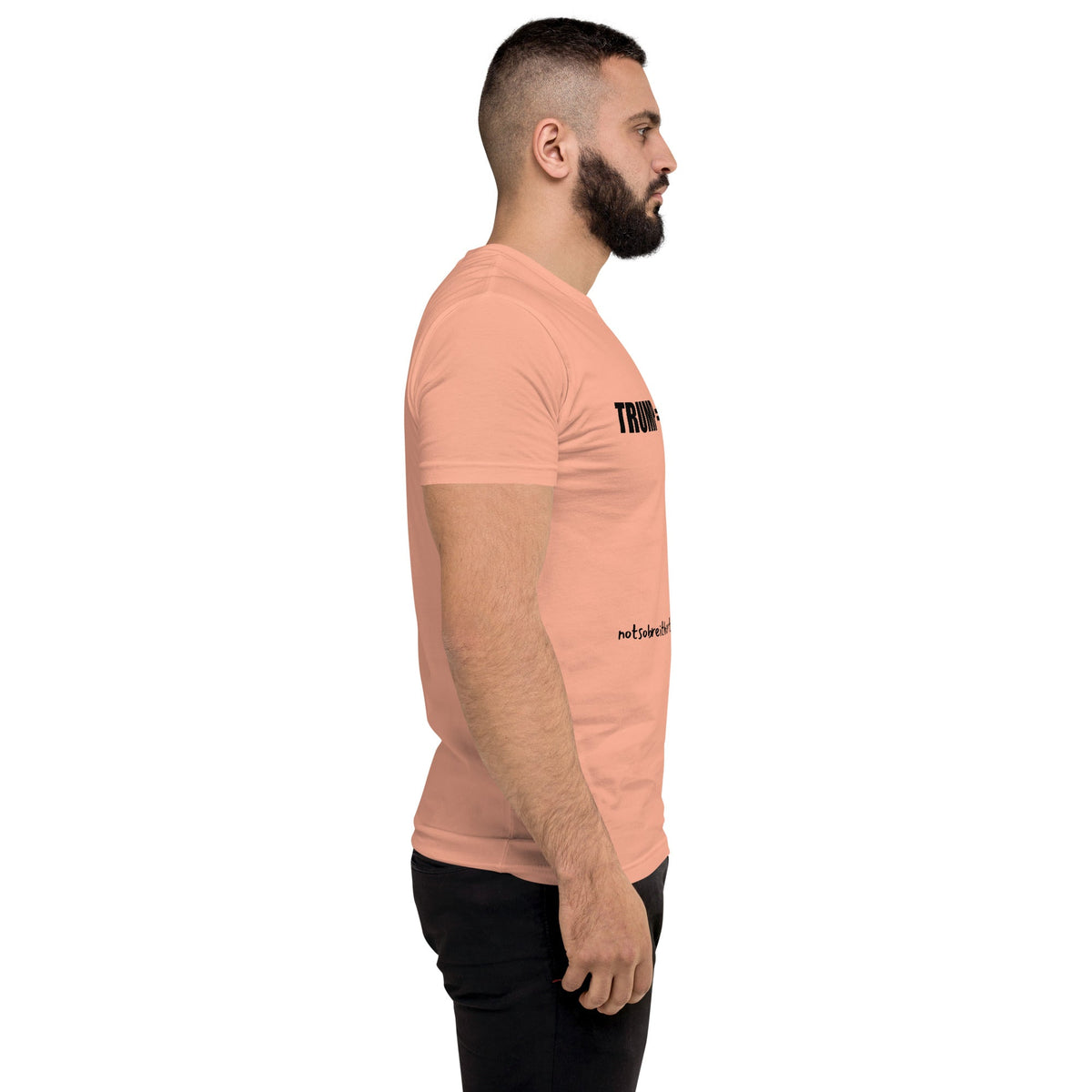 Trump = Death Men's Tapered T-shirt notsobreitbart.com