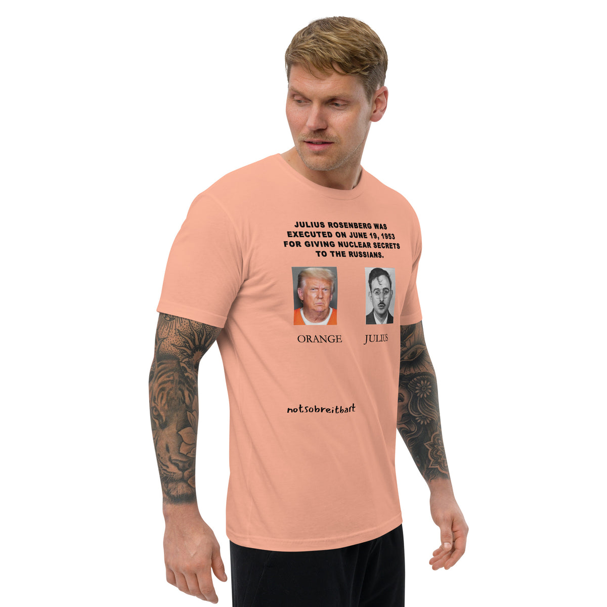 Men's Short Sleeve T-shirt notsobreitbart.com