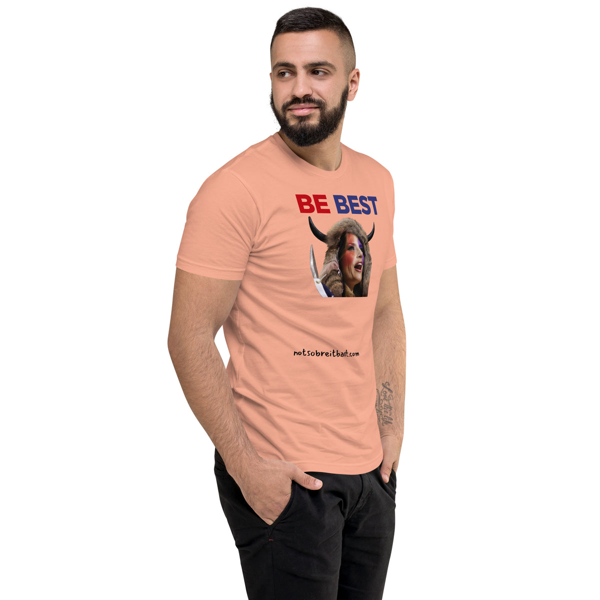 Men's Short Sleeve  T-shirt notsobreitbart.com