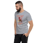 TRUMP/Satan Men's Fitted Short Sleeve T-shirt notsobreitbart.com