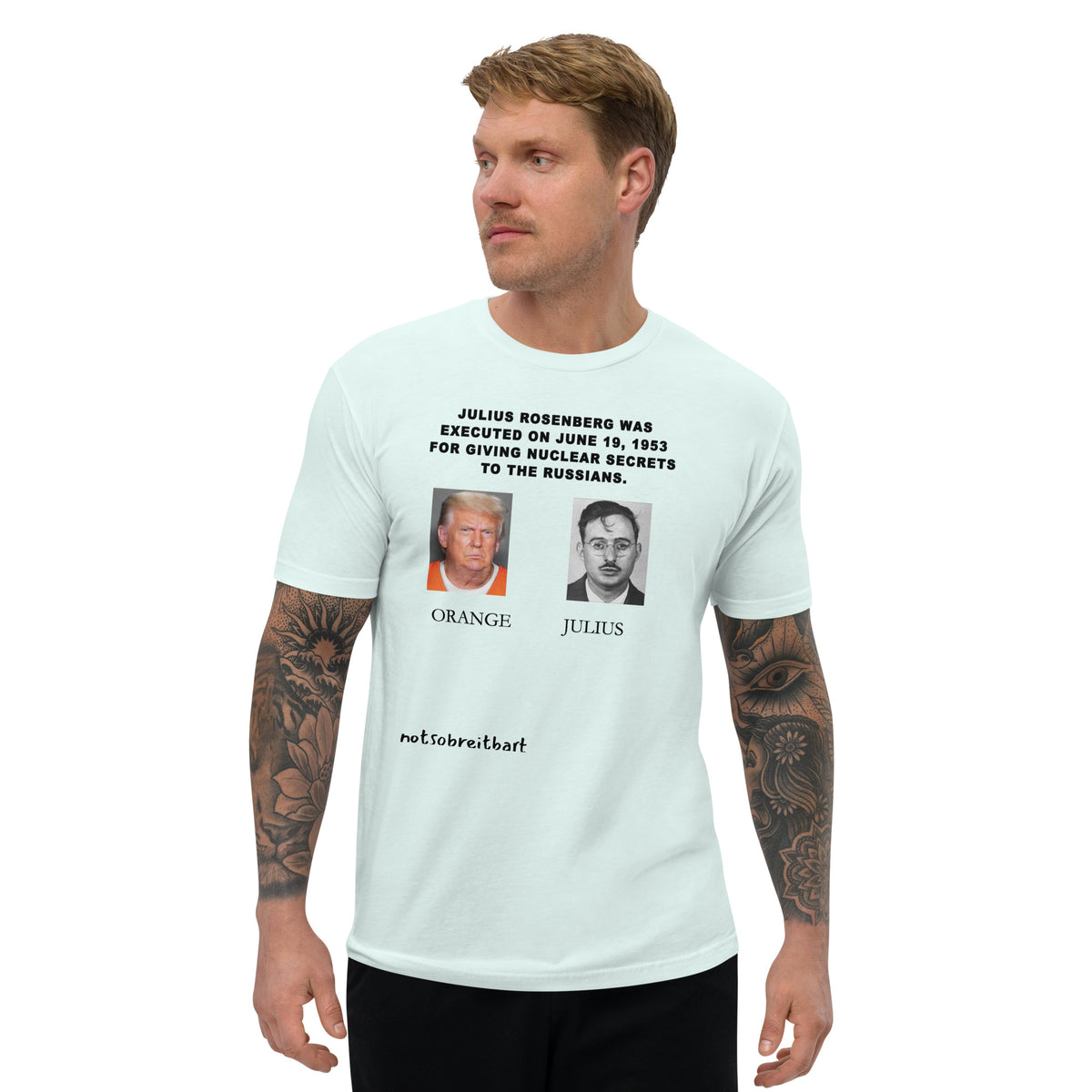 Men's Short Sleeve T-shirt notsobreitbart.com