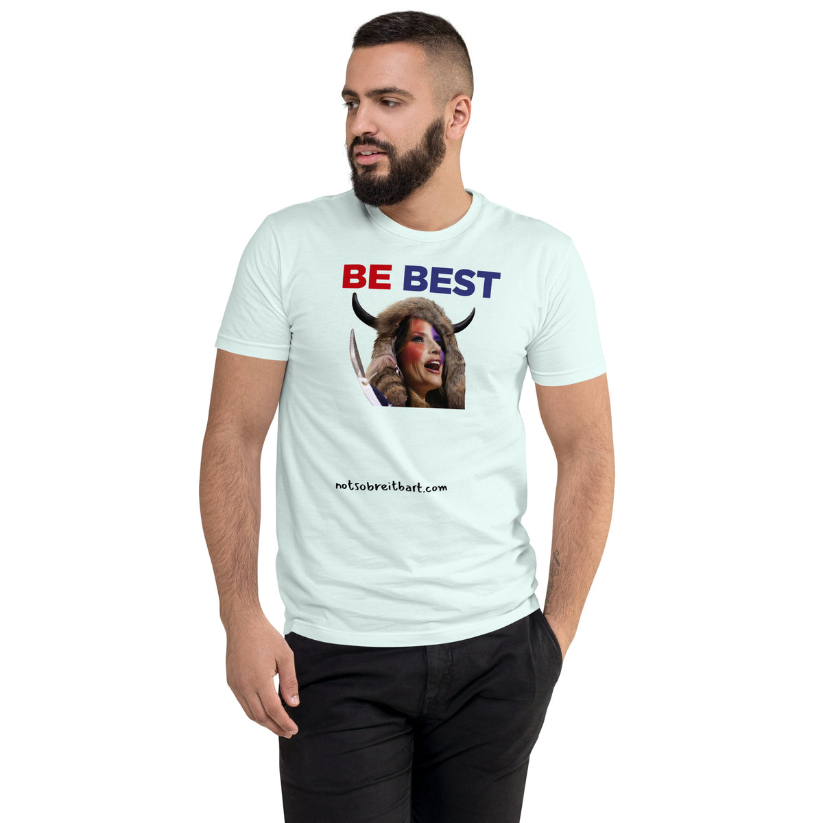 Men's Short Sleeve  T-shirt notsobreitbart.com