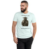 Men's Fitted T-shirt  Lady Liberty Inconsolable After Trump Wins notsobreitbart.com