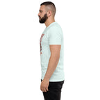 TRUMP/Satan Men's Fitted Short Sleeve T-shirt notsobreitbart.com