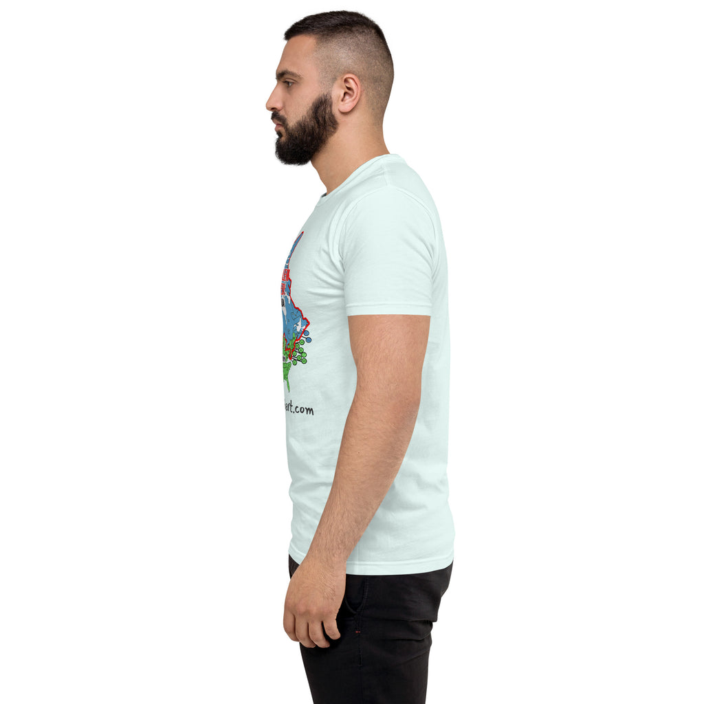 Moving to Canada Short Sleeve T-shirt notsobreitbart.com