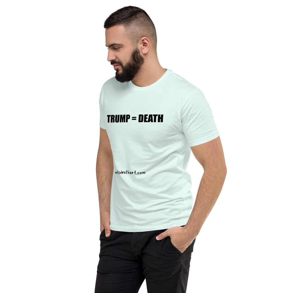 Trump = Death Men's Tapered T-shirt notsobreitbart.com