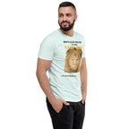 Lyin' King Men's Fitted Short Sleeve T-shirt notsobreitbart.com