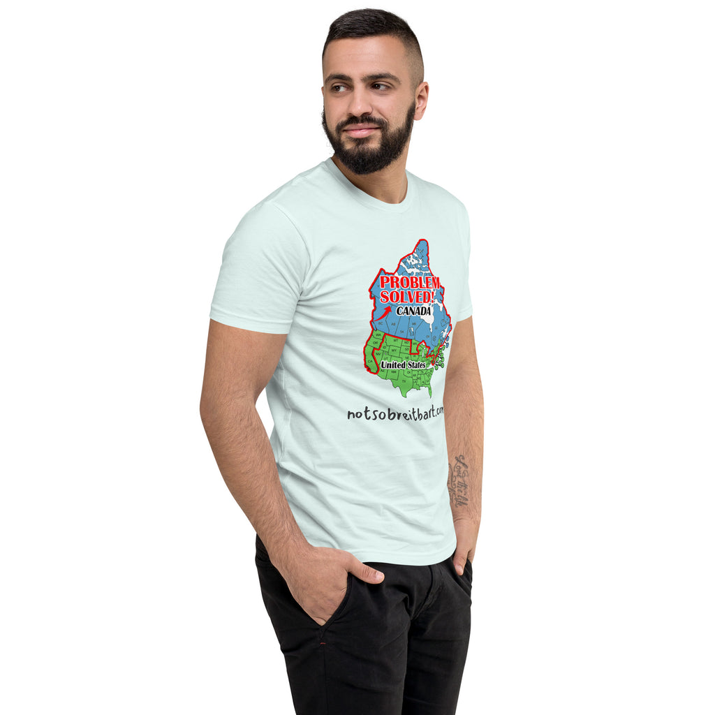 Moving to Canada Short Sleeve T-shirt notsobreitbart.com