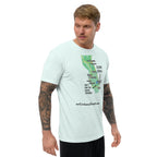 Iran/Golf Men's Tapered T-shirt notsobreitbart.com
