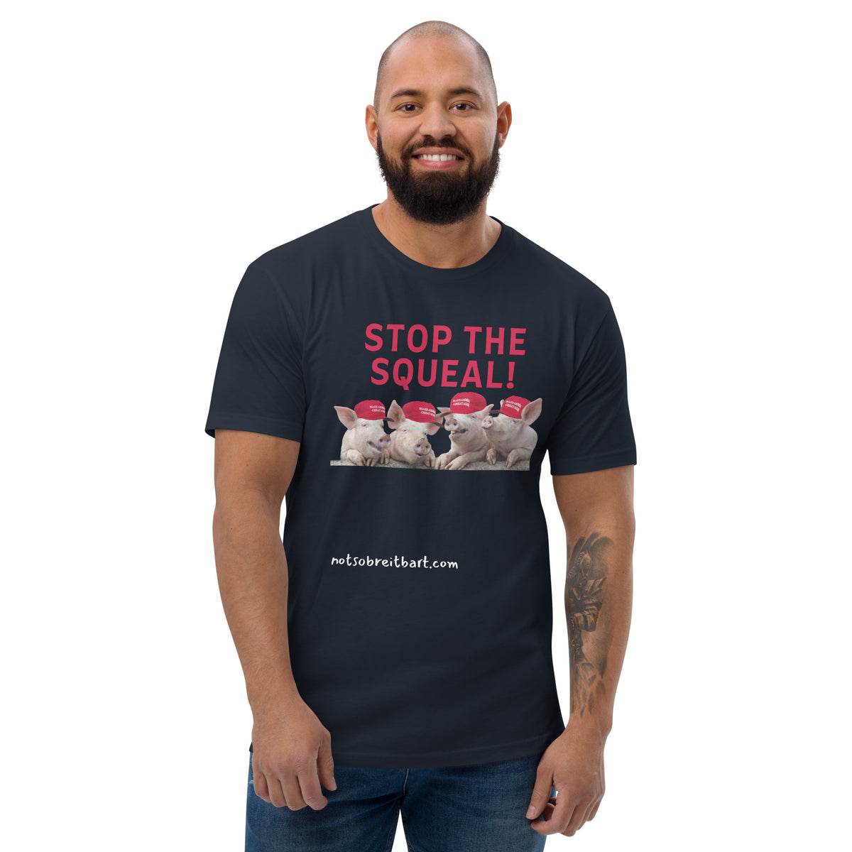 Short Sleeve Men's T-shirt notsobreitbart.com