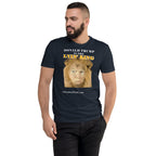 Lyin' King Men's Fitted Short Sleeve T-shirt notsobreitbart.com