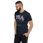 Trump's Stupidity Requires Stronger Meds (Design 1) Men's Tapered T-shirt notsobreitbart.com