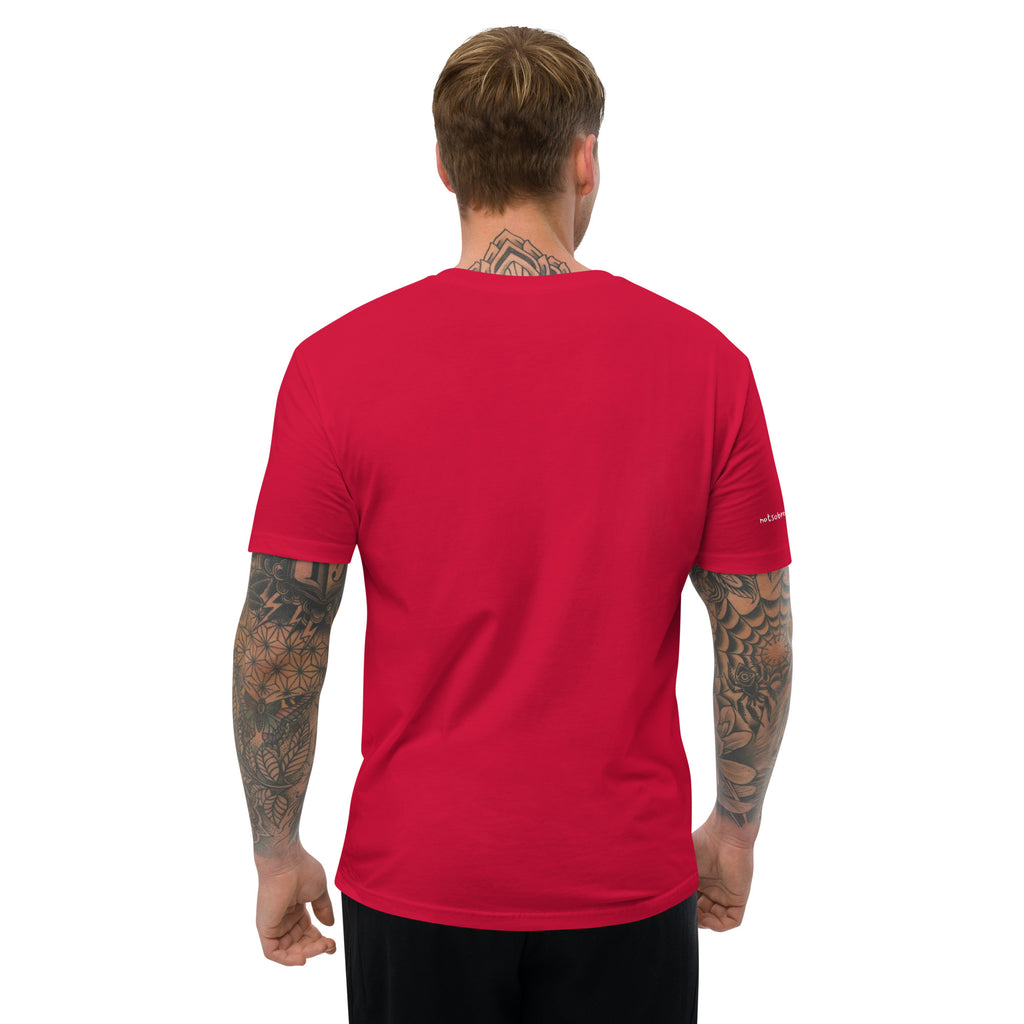 Lyin King Men's Fitted Short Sleeve T-shirt notsobreitbart.com
