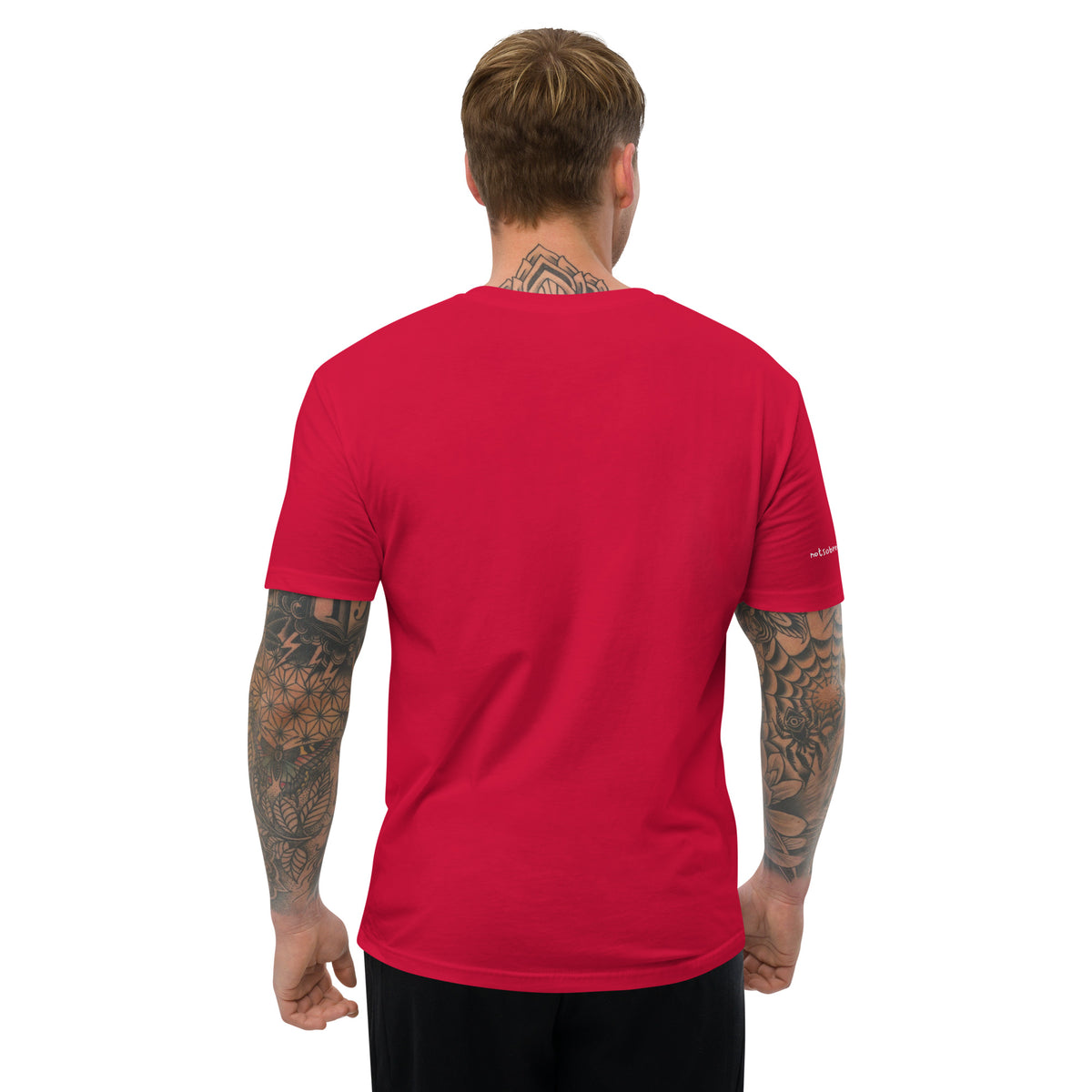 Lyin King Men's Fitted Short Sleeve T-shirt notsobreitbart.com