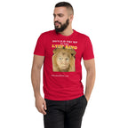 Lyin' King Men's Fitted Short Sleeve T-shirt notsobreitbart.com