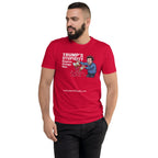 Trump's Stupidity Requires Stronger Meds (Design 1) Men's Tapered T-shirt notsobreitbart.com