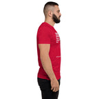 Trump's Stupidity Requires Stronger Meds (Design 1) Men's Tapered T-shirt notsobreitbart.com