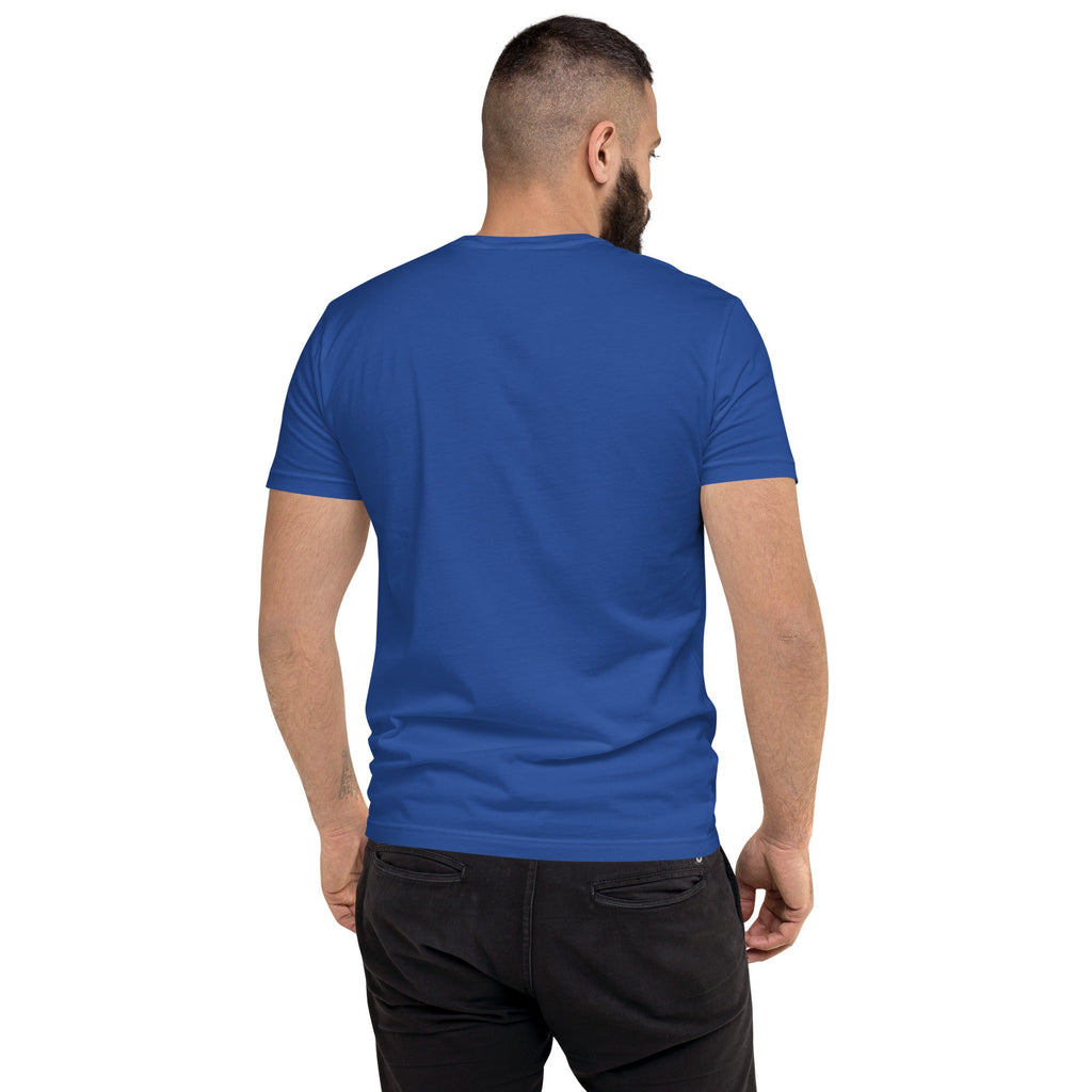 Trump's Stupidity Requires Stronger Meds (Design 1) Men's Tapered T-shirt notsobreitbart.com
