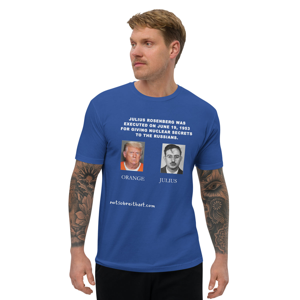 Men's Short Sleeve T-shirt notsobreitbart.com