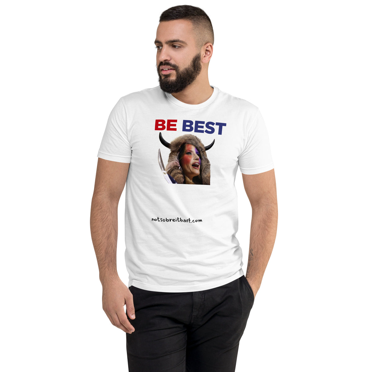 Men's Short Sleeve  T-shirt notsobreitbart.com