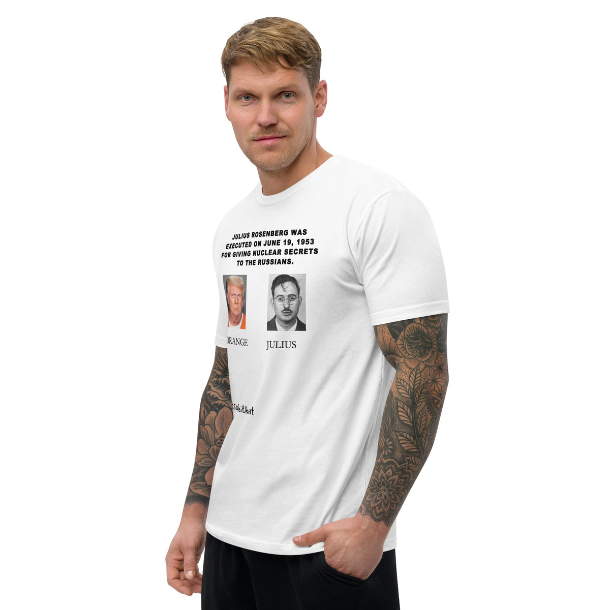 Men's Short Sleeve T-shirt notsobreitbart.com