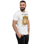 Lyin' King Men's Fitted Short Sleeve T-shirt notsobreitbart.com