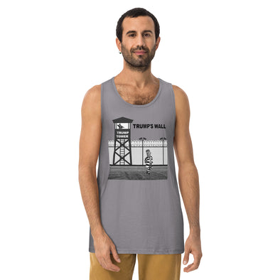 Where Trump Belongs - Men’s premium tank top notsobreitbart.com