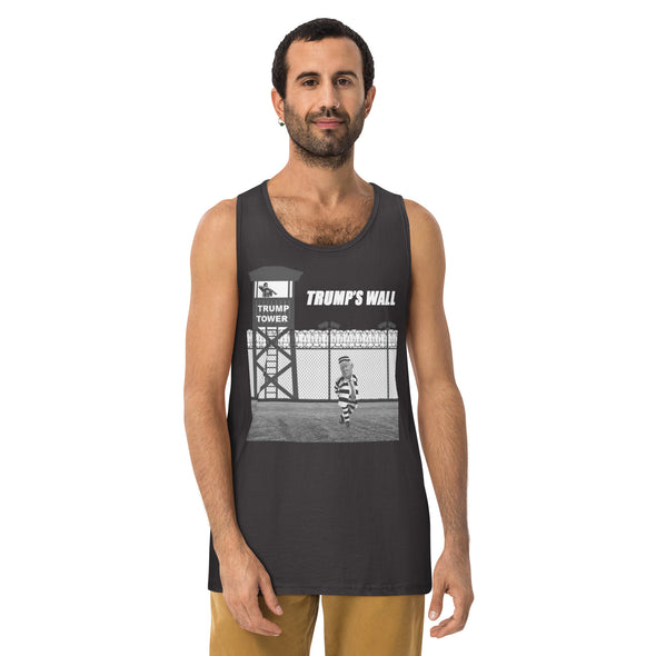 Where Trump Belongs - Men’s premium tank top notsobreitbart.com