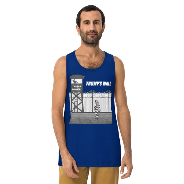 Where Trump Belongs - Men’s premium tank top notsobreitbart.com