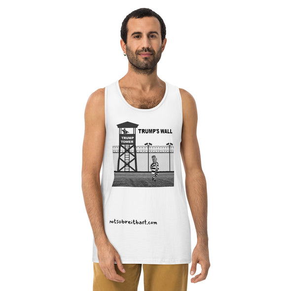 Where Trump Belongs - Men’s premium tank top notsobreitbart.com