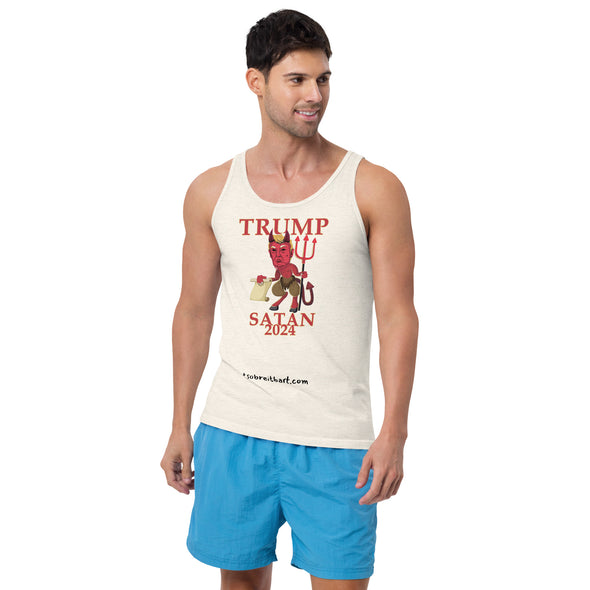 TRUMP SATAN Men's Tank Top notsobreitbart.com