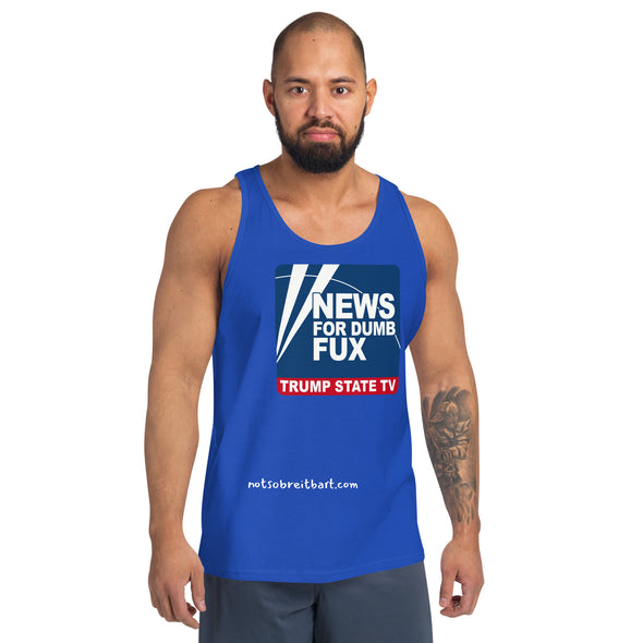 News for Dumb Fux Unisex Tank Top notsobreitbart.com