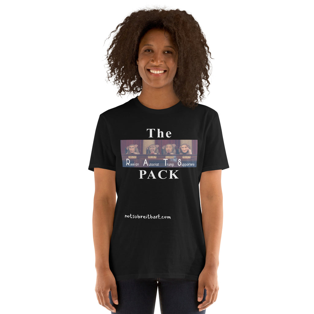 RATPACK Short-Sleeve Unisex T-Shirt notsobreitbart.com