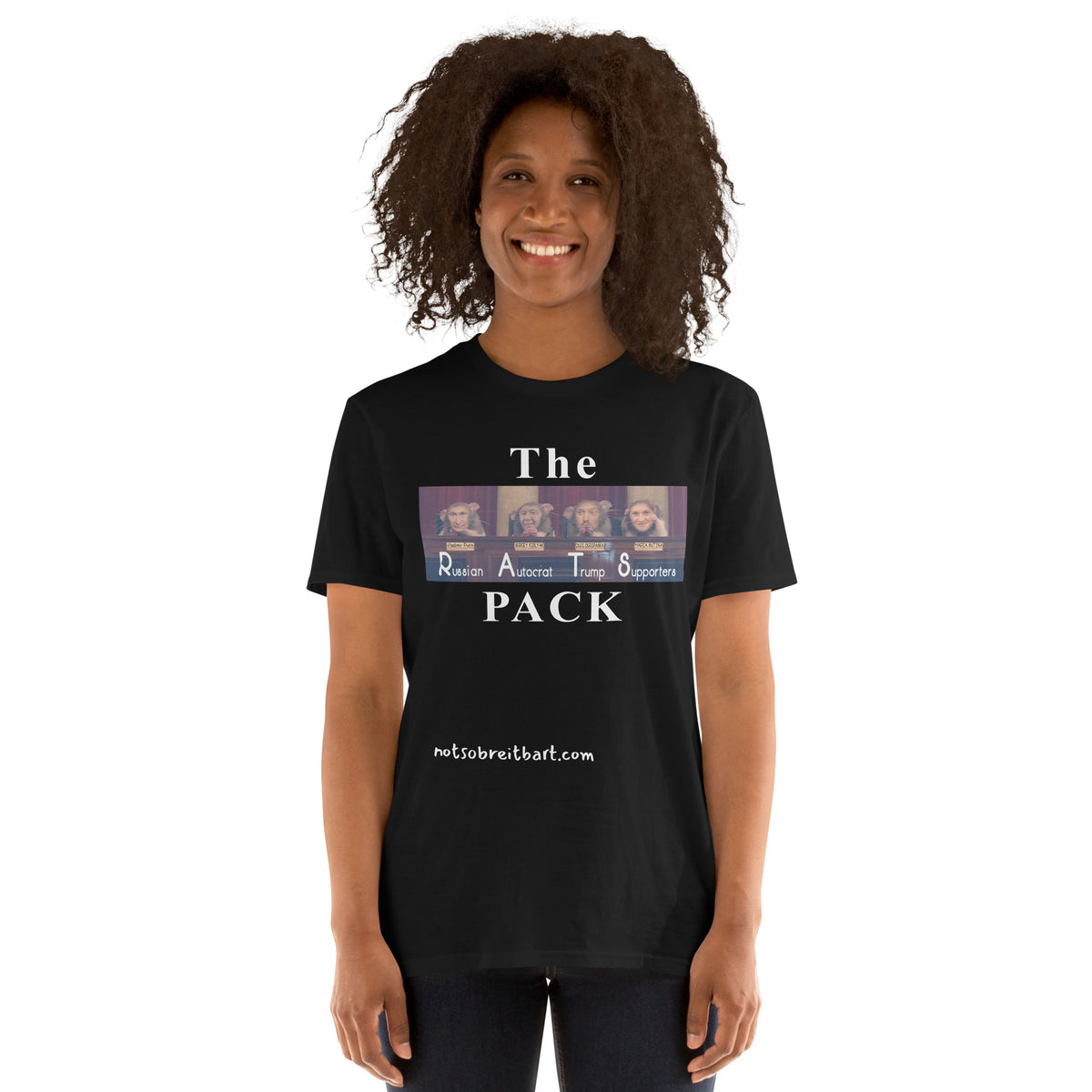 RATPACK Short-Sleeve Unisex T-Shirt notsobreitbart.com