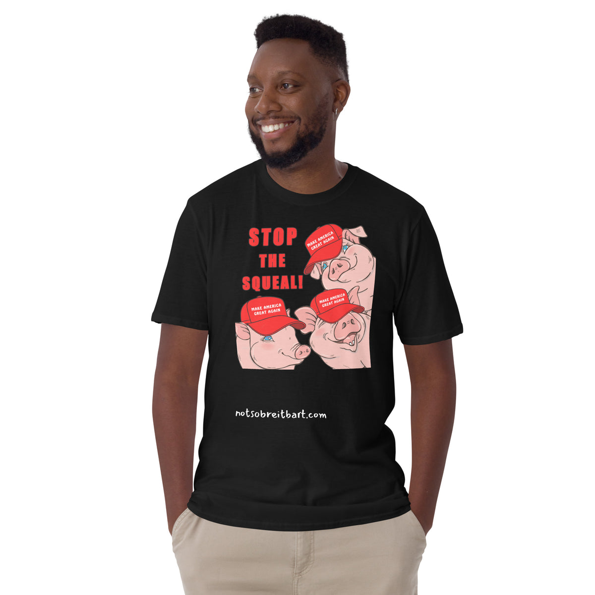 Short-Sleeve Unisex T-Shirt notsobreitbart.com