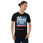 News for Dumb Fox Short-Sleeve Unisex T-Shirt notsobreitbart.com