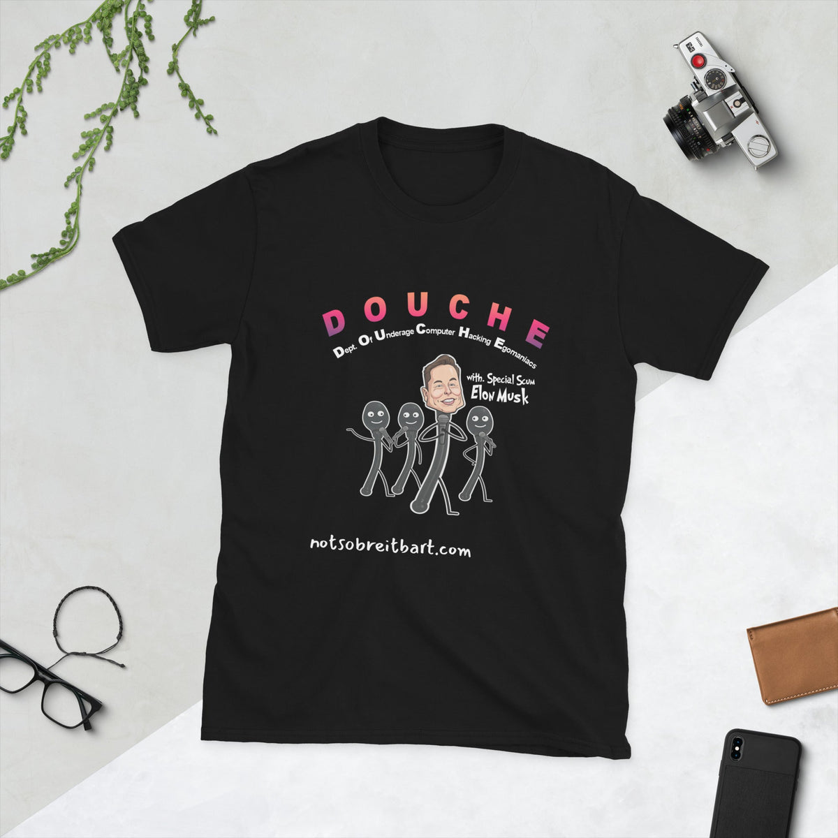 Doge?   More like Douche Unisex T shirt notsobreitbart.com
