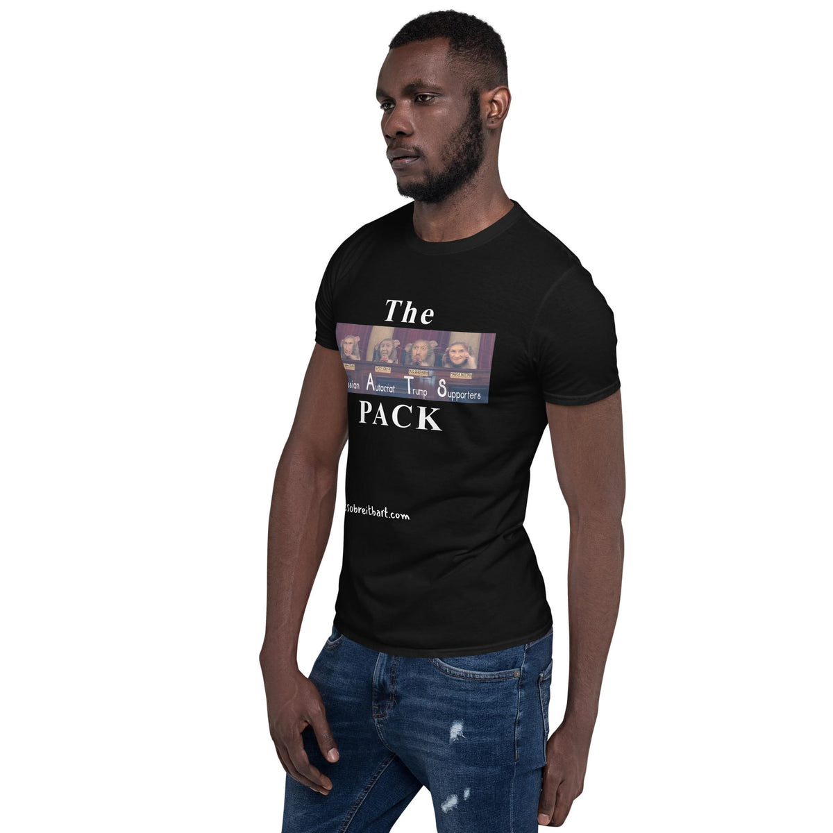 RAT PACK Short-Sleeve Unisex T-Shirt notsobreitbart.com