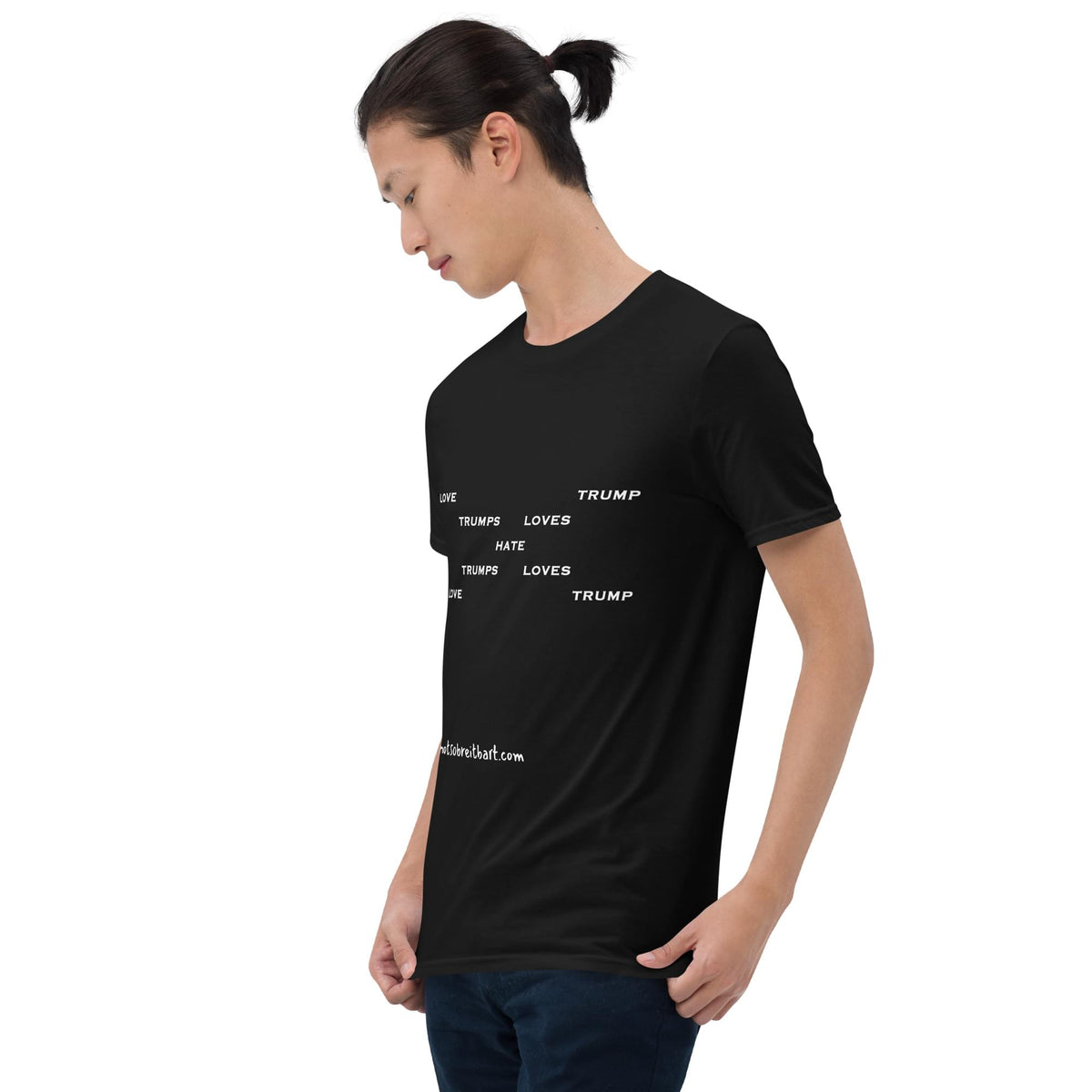 Love Trump Hate.  Always.   Unisex T-Shirt notsobreitbart.com