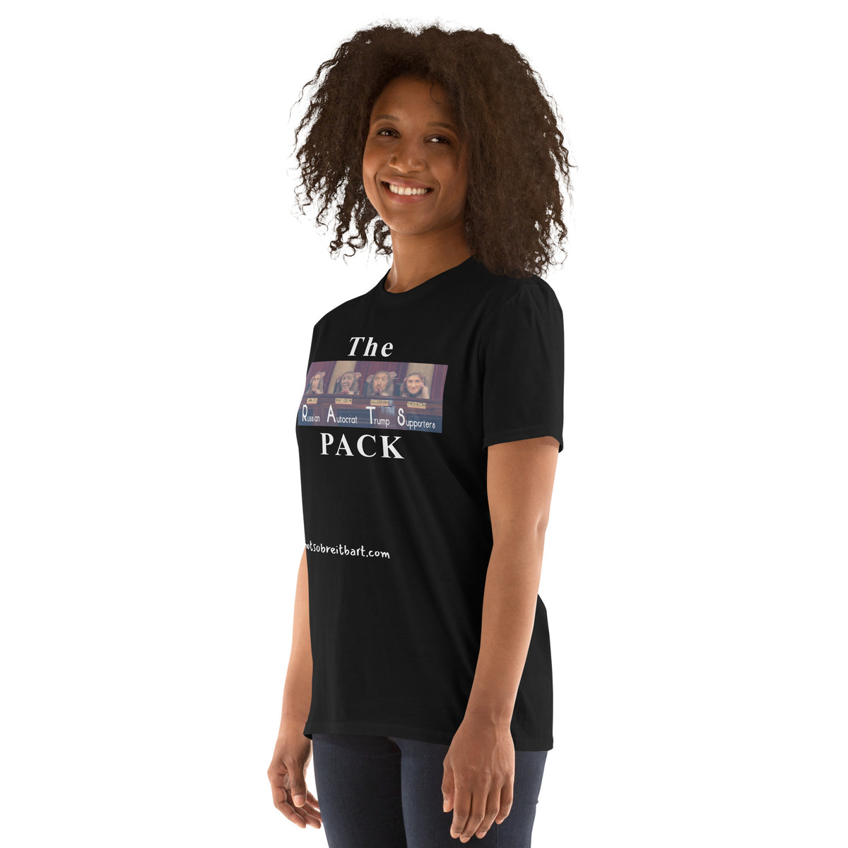 RATPACK Short-Sleeve Unisex T-Shirt notsobreitbart.com