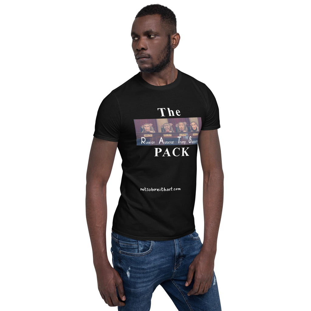 RAT PACK Short-Sleeve Unisex T-Shirt notsobreitbart.com