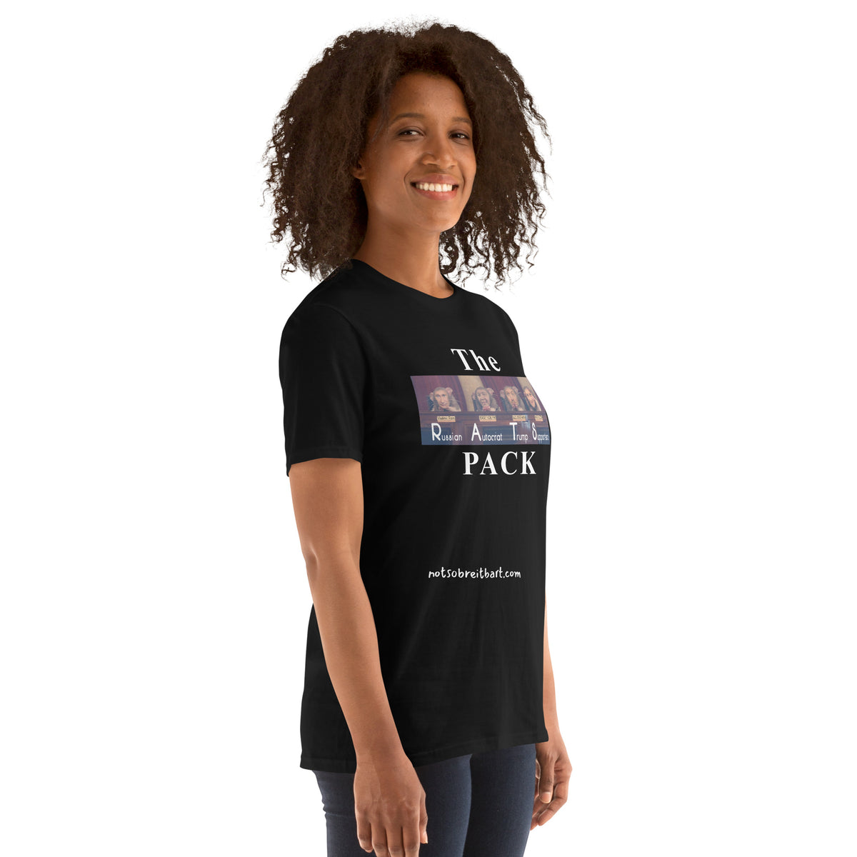 RATPACK Short-Sleeve Unisex T-Shirt notsobreitbart.com