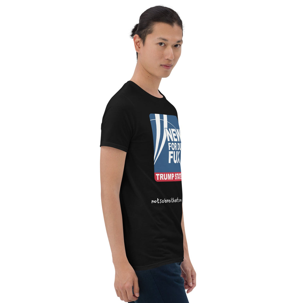 News for Dumb Fox Short-Sleeve Unisex T-Shirt notsobreitbart.com