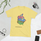 This would solve a lot of blue state's problems!   Canada, please?  Short-Sleeve Unisex T-Shirt notsobreitbart.com